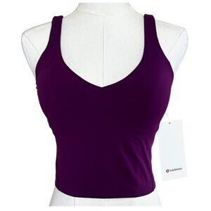 Lululemon Align Tank Top Dramatic Magenta Built-In Bra 6